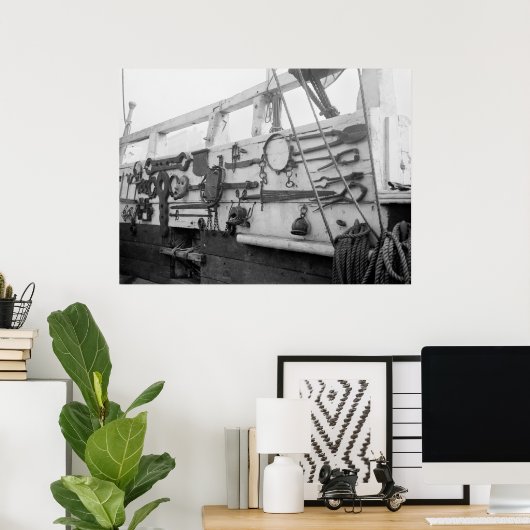 British Convict Ship, jaren 1910 Poster (Thuiskantoor)