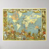 British Empire Map Poster (Voorkant)