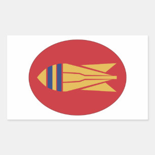 British EOD Rechthoekige Sticker