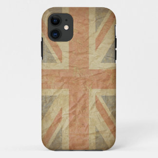 British Flag Distress iPhone 11 Hoesje