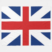 BRITISH FLAG FLEECE DEKEN (Voorkant (Horizontaal))