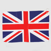 British Flag Golf Towel Golfhanddoek (Horizontaal)