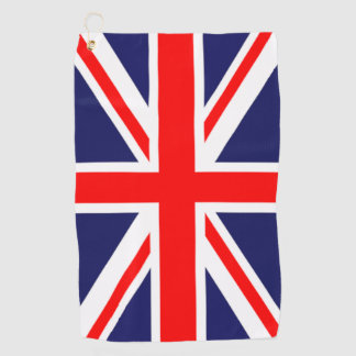 British Flag Golf Towel Golfhanddoek