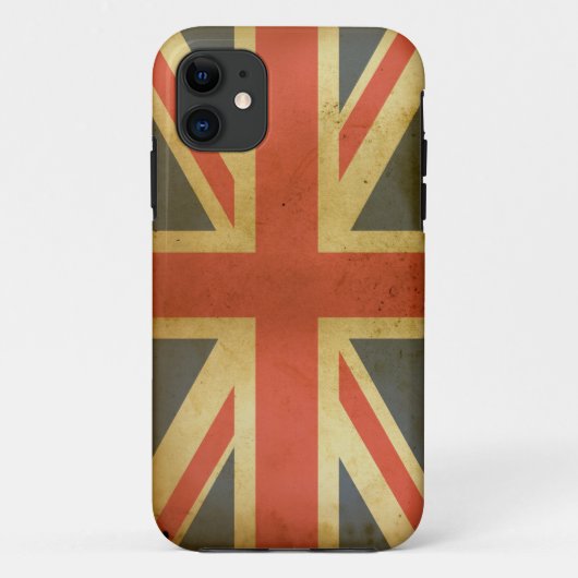 British Flag Mate ID™ iPhone 5 Coque (Dos)