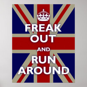 British Flag Parody Poster
