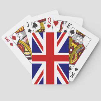 British flag playing cards Unit Jack Design. Speelkaarten