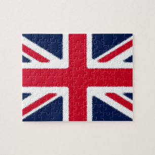 British Flag Pop Art European Travel Legpuzzel