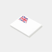 British Flag Post merkt op Post-it® Notes (Schuin)