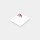 British Flag Post merkt op Post-it® Notes (Schuin)