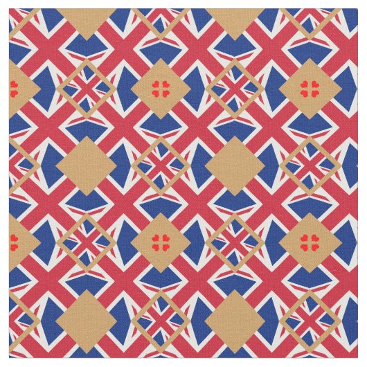 British Flag & Royaume-Uni Mode de tissu /UK (Fermer)