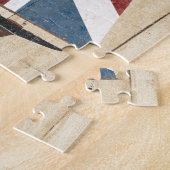 British Flag Sailboot Legpuzzel (Zijkant)