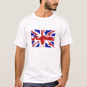 British Flag Splatter T-shirt