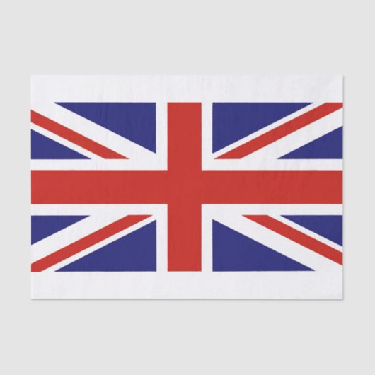 British Flag Tissue Paper Tissuepapier (Voorkant)