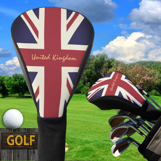 British Flag, Union Jack Golf Clubs Verenigd Konin Golfheadcover