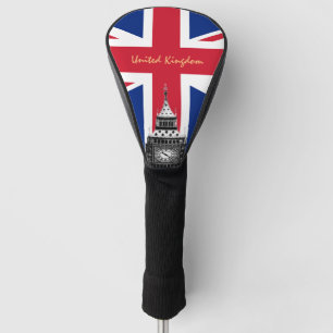 British Flag & United Kingdom Golf Clubs Hoesjes V Golfheadcover