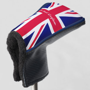 British Flag & United Kingdom Golf Clubs Hoesjes V Golfheadcover