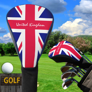 British Flag & United Kingdom Golf Clubs Hoesjes V Golfheadcover