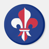 British Fleur-de-Lis Magnet Magneet (Voorkant)