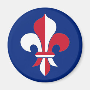British Fleur-de-Lis Magnet Magneet
