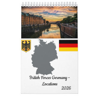 British Forces Germany Locations Calendar Kalender