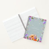 British Garden Mist Carnet en fleurs bleues (Intérieur)