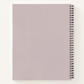 British Garden Serenity Pink Grey Journal (Dos)