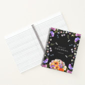 British Garden Serenity Pink Grey Journal (Intérieur)