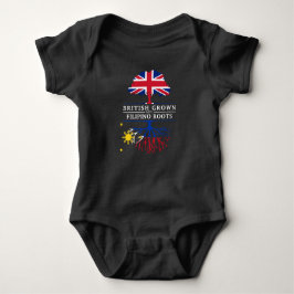 British Grown in Filipino    Roots Filippijnen Romper