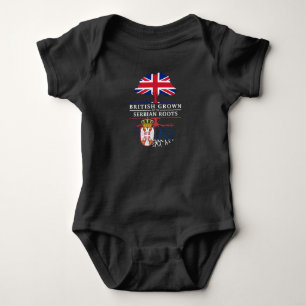 British Grown in the Serbian    RootsServië Desig Romper