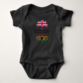 British Grown with Ghanaian    RootsGhana Design Romper (Voorkant)