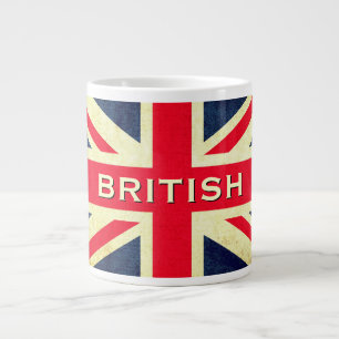 British Grunge Union Jack Jumbo Tea Mok