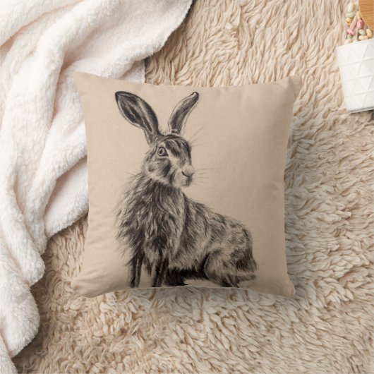 British Hare Kussen (Deken)