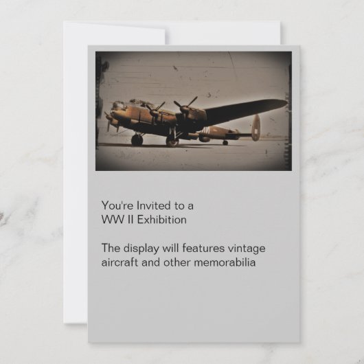 British Heavy Bomber Kaart (Voorkant)