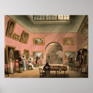 British Institution, Pall Mall Poster