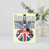 British Invasion 2 Briefkaart (Staand voorkant)