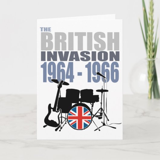 British Invasion III Kaart (Voorkant)