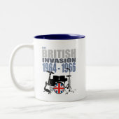 British Invasion III Tweekleurige Koffiemok (Links)