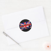 British Invasion Ronde Sticker (Envelop)
