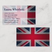 British Keep Calm Carry Visitekaartje (Voorkant / Achterkant)