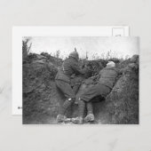 British Machine Gunners Briefkaart (Voorkant / Achterkant)