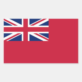British Merchant Navy Red Ensign Sticker