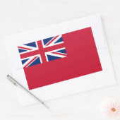 British Merchant Navy Red Ensign Sticker (Envelop)