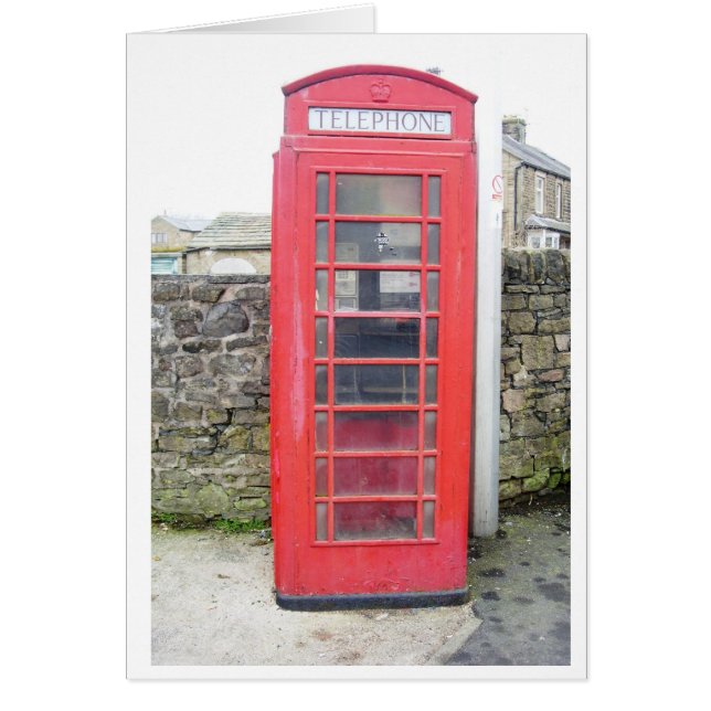 British Phone Box (Voorkant)