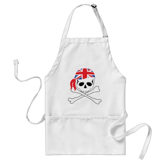 British Pirate Standaard Schort (Voorkant)