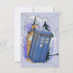 British Police Box Party Kaart