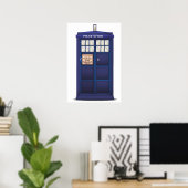 British Police Box Poster (Thuiskantoor)