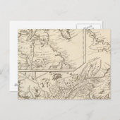 British Possessions in Noord-Amerika Briefkaart (Voorkant / Achterkant)