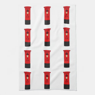 British Post Box Theedoek