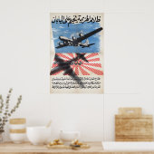 British Propaganda Poster for Egypt The darkness (Cuisine)