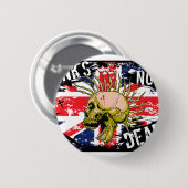 British Punk Not Dead Ronde Button 5,7 Cm (Voorkant /achterkant)